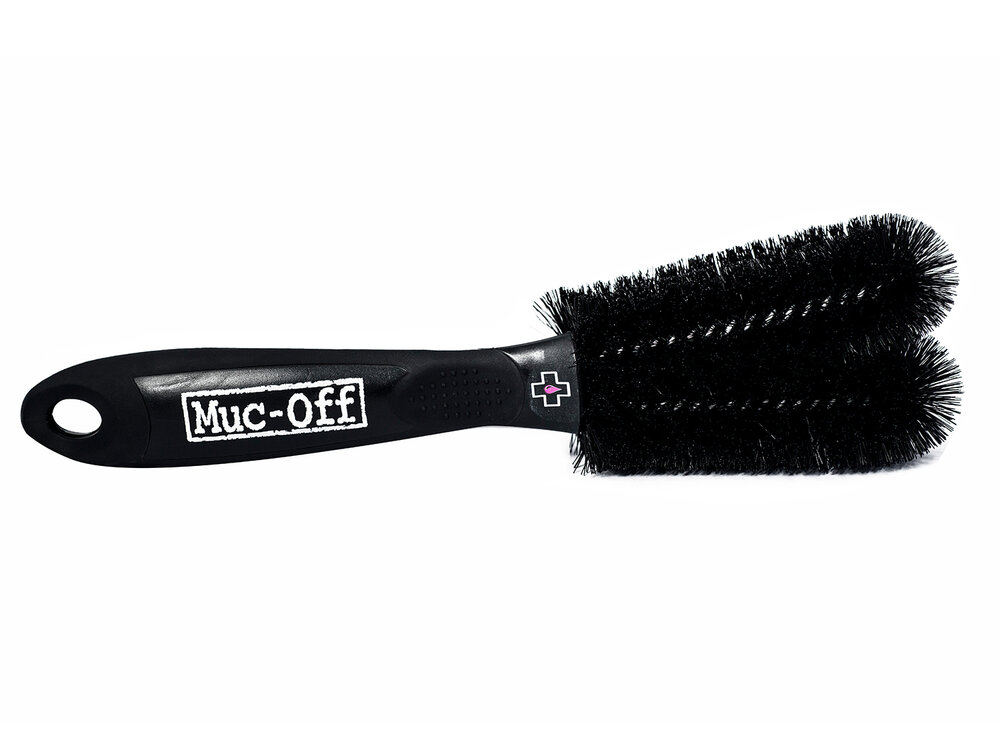 Muc Off Two Prong Brush  nos black