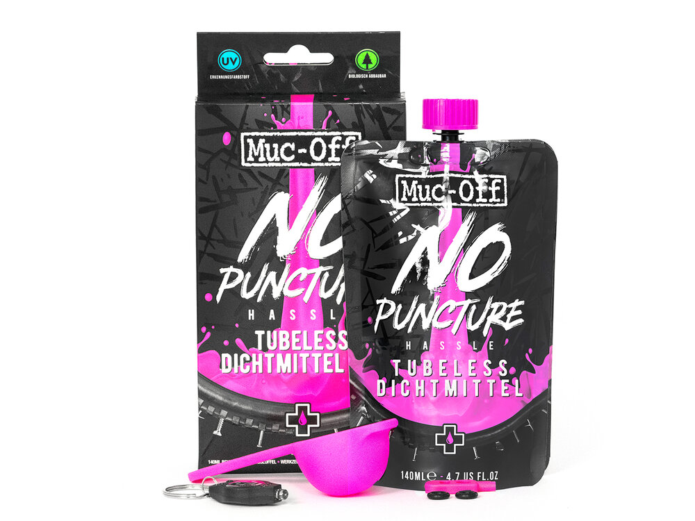 Muc Off No Puncture Hassle Kit 140ml (DE)  nos pink