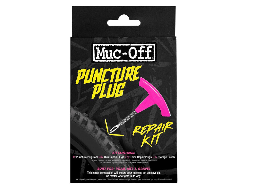 Muc Off Tubeless Puncture Plug Repair Kit  nos pink